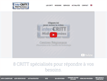 Tablet Screenshot of critt.net